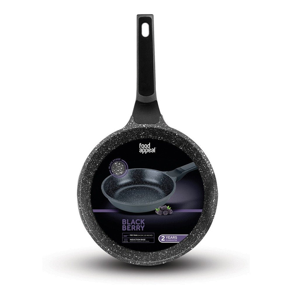 מחבת 24 ס"מ BLACKBERRY אפור כהה