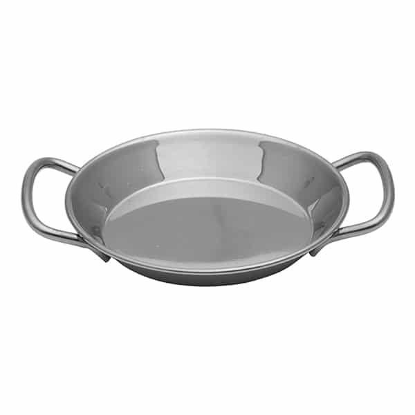 מחבת מיני נירוסטה להגשה 18X3 ס”מ CutterPeeler