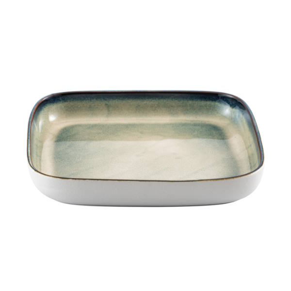 צלחת מרובעת פורצלן דגם שירז טורקיז 26 ס"מ Jaguar