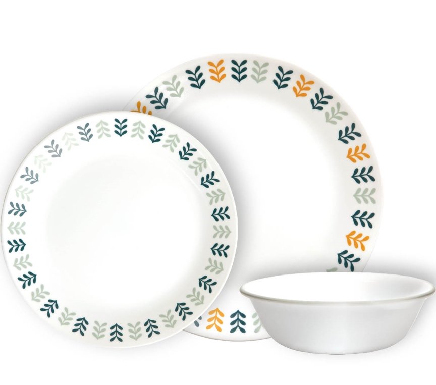 סט צלחות 18 חלקים - דגם Anders קורנינג CORELLE