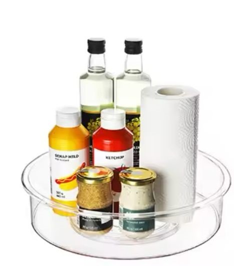 ארגונית - עגולה מסתובבת אקריל 24.5 ס"מ דגם LIRAZ