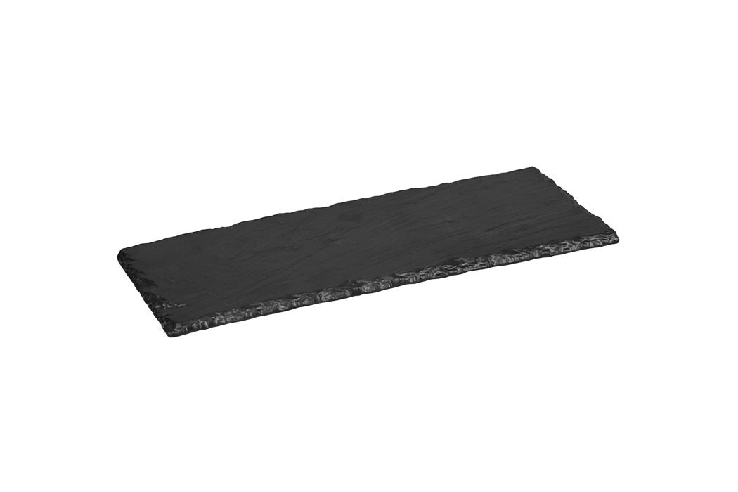 מגש צפחה 30X12 מלמין שחור