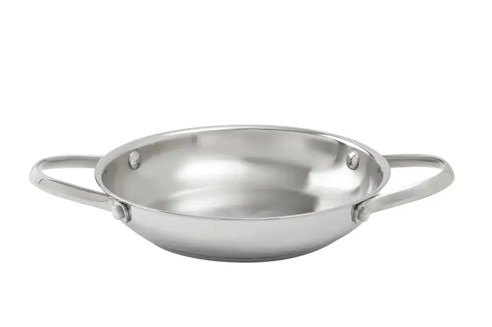 מחבת שקשוקה נירוסטה אטלס 18×3.7 ס"מ ARCOSTEEL