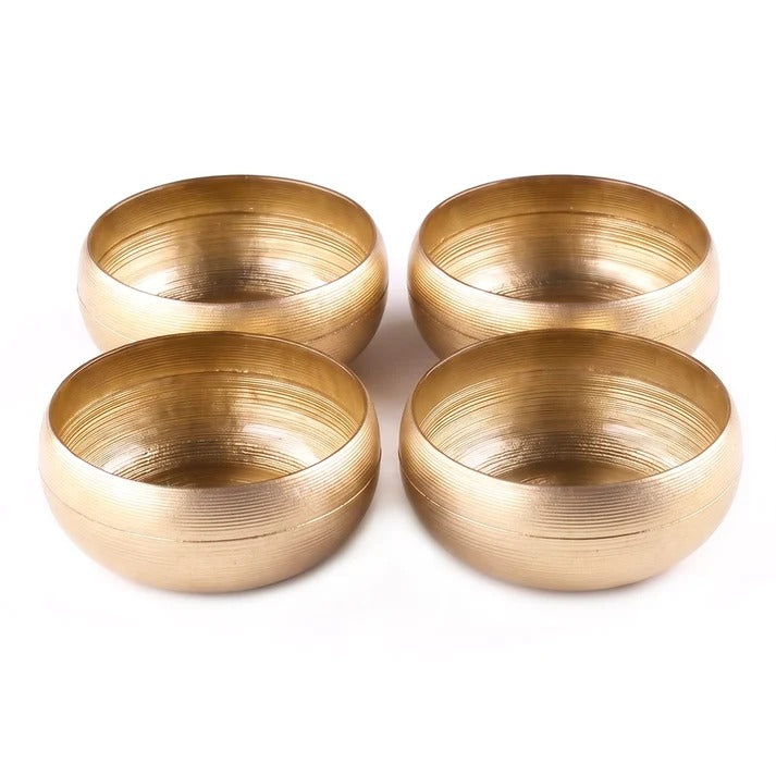 סט 4 קערות 12 ס"מ PURE GOLD