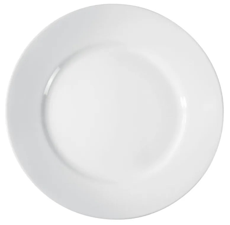 סט צלחות 18 חלקים דגם Dazzling White מבית קורנינג CORELLE