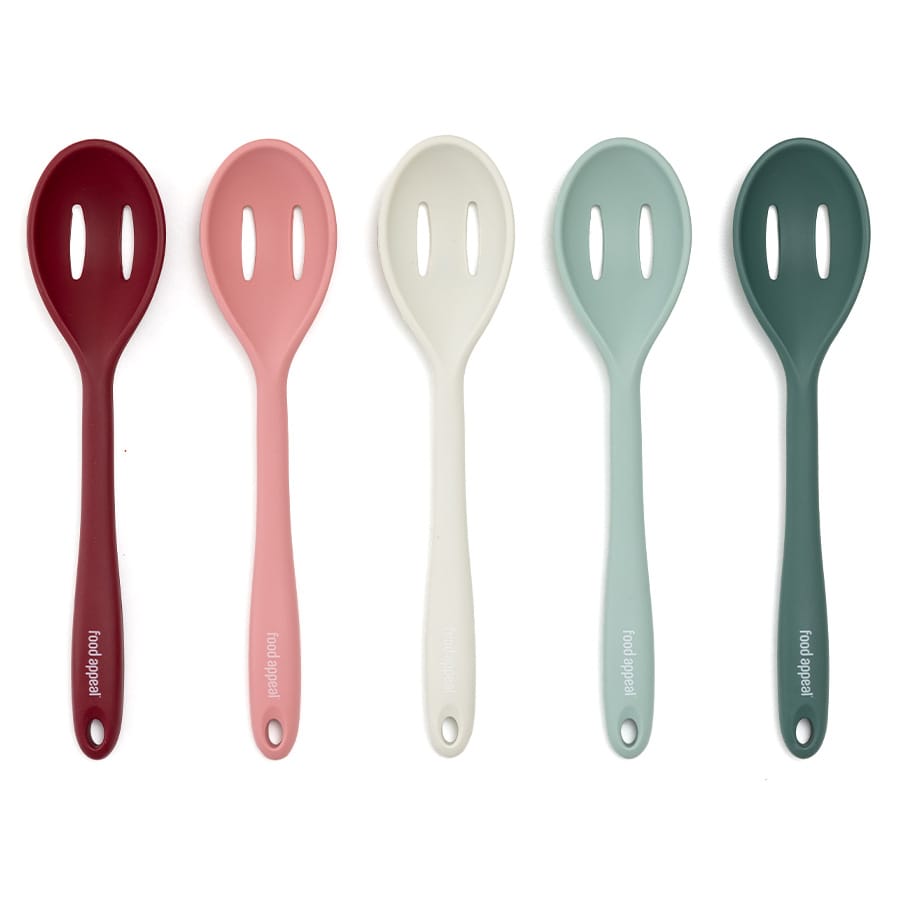 כף הגשה מחורצת סיליקון 28.5 ס"מ מעורב צבעים Bake Joy