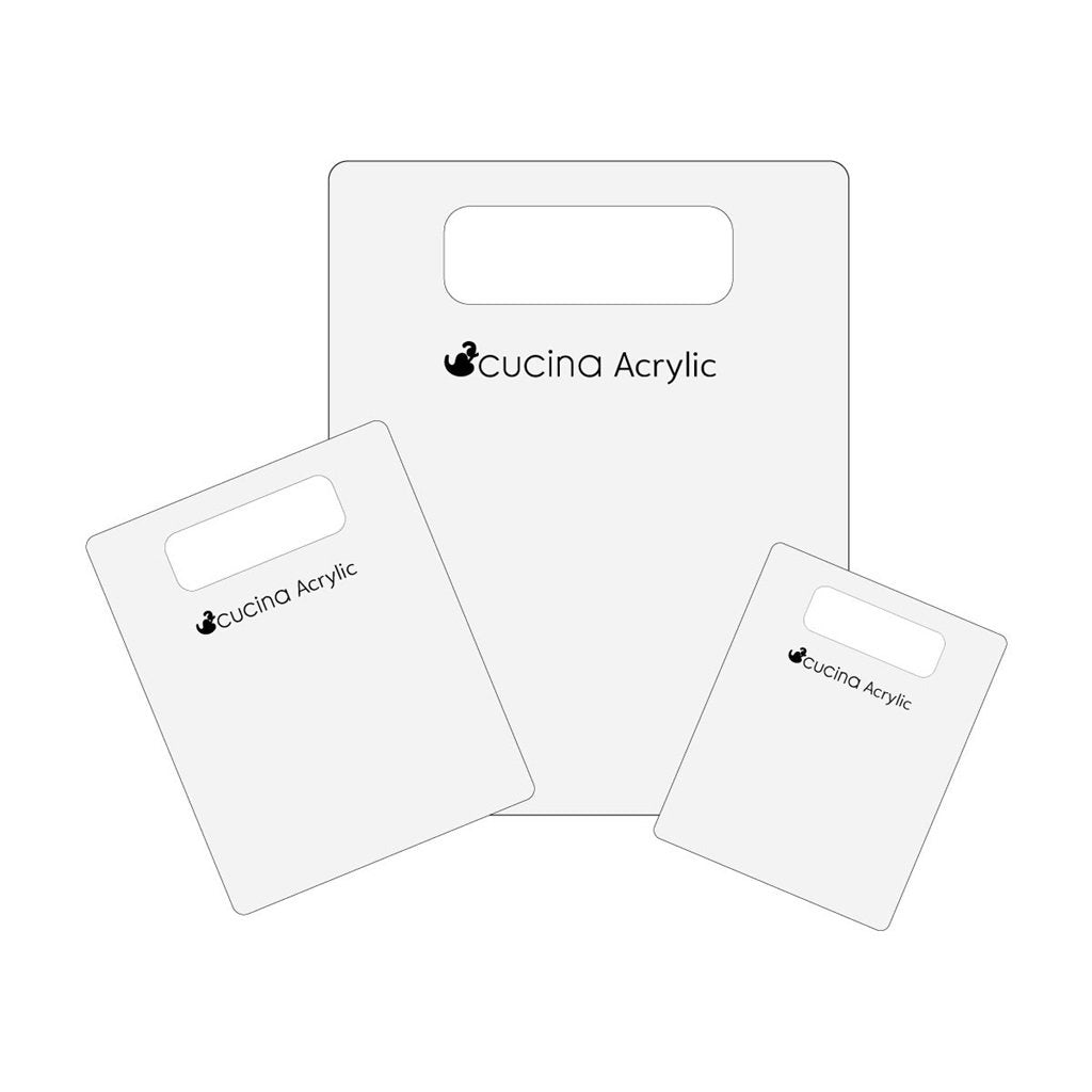 סט 3 קרשי קיפול אקריל CUCINA