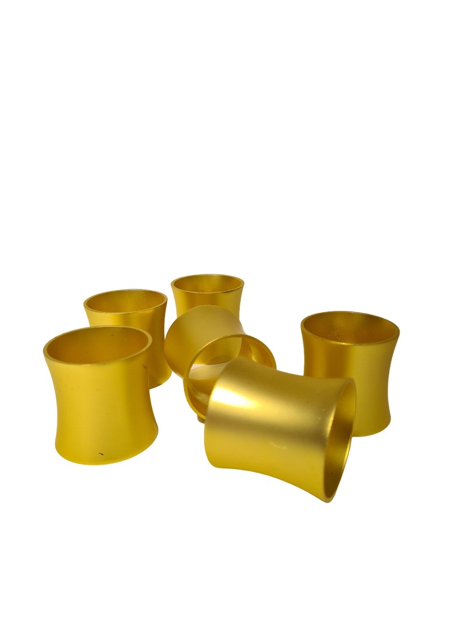 סט 6 חבקים EMILLIA זהב מאט