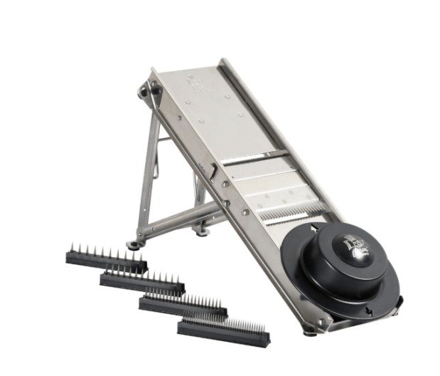 מנדולינה נירוסטה 5 סכינים Louis Tellier Super professional