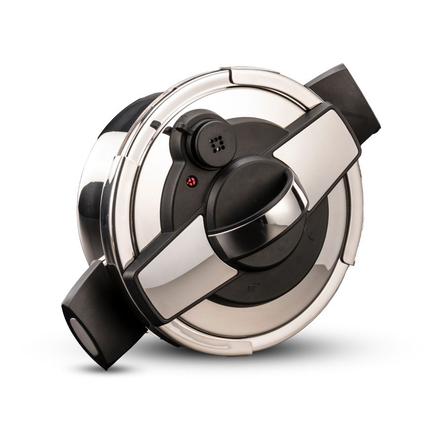 סיר לחץ בטיחותי 5 ליטר 22 ס"מ Defender בטכנולוגיית Active Shield מבית Food appeal