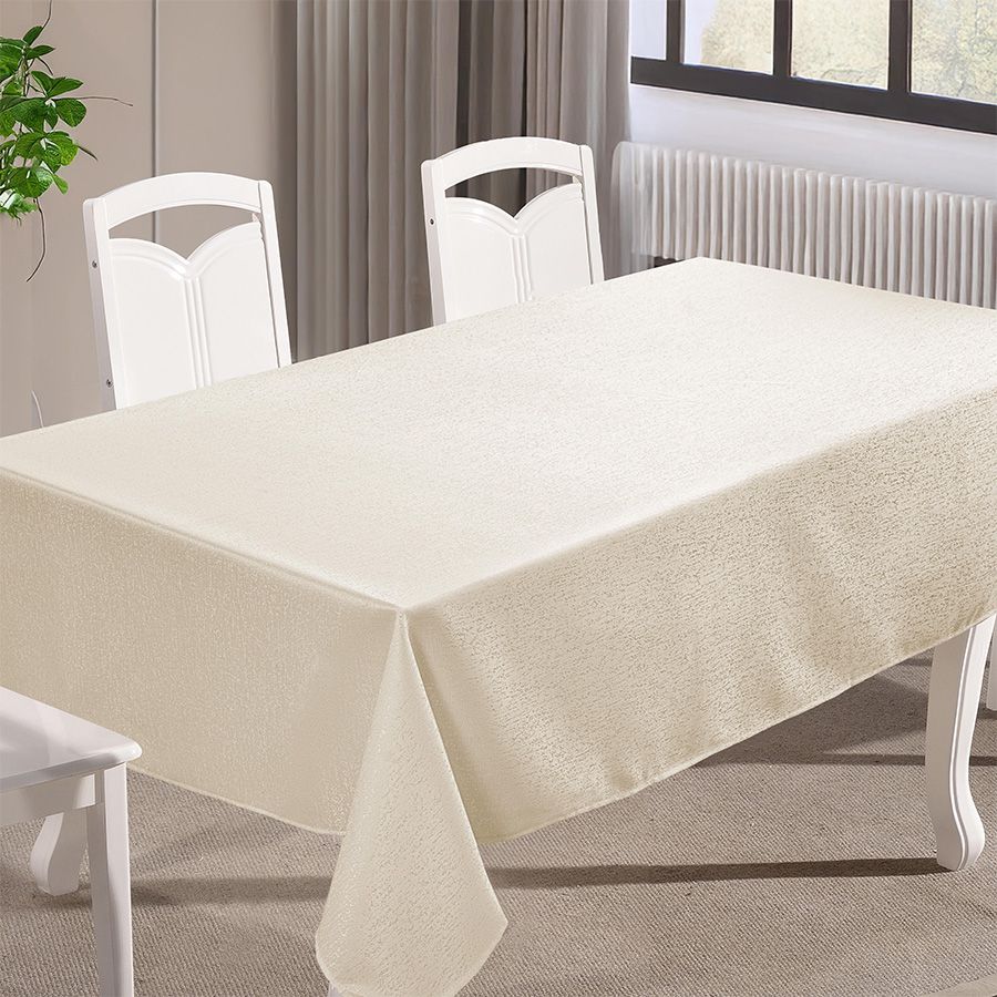 מפת ג'קארד מהודרת 155*350 ס"מ KATHRIN אופווייט