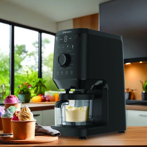 מכונת גלידה ביתית GELATERIA מבית Westinghouse מכונה ביתית להכנת גלידה WKICMX1003