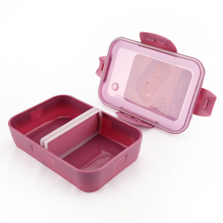 אחסונית ארוחה מלבנית 1 ל' ורוד Smash by Food Appeal / Adult / Microwave